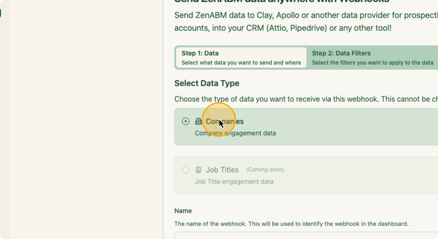 Step 9: Click on Companies