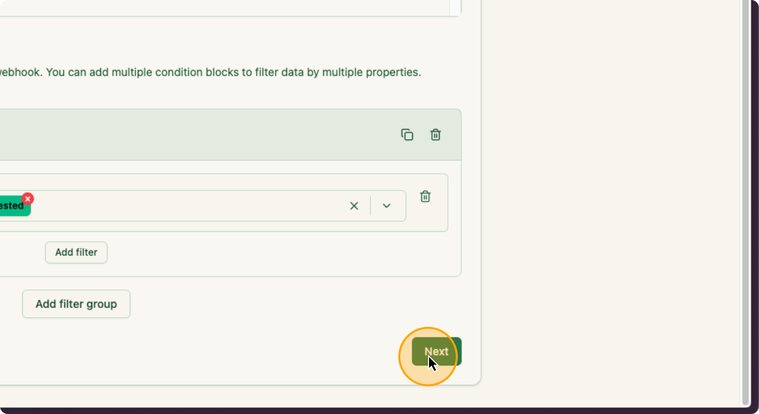 Step 19: Click on Next