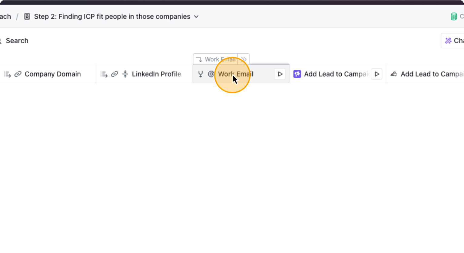 Step 32: Click on Work Email