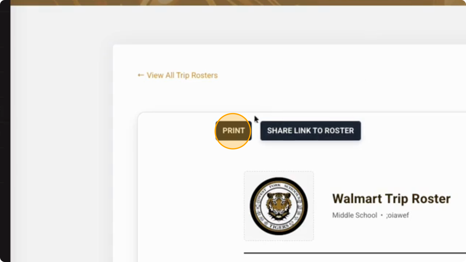 Step 9: Click the Print button